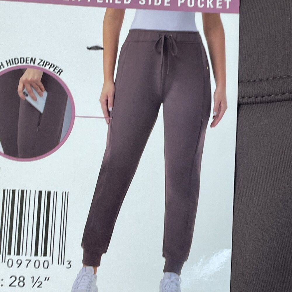 32 Degrees Women's M Activewear Pants Brown H0941